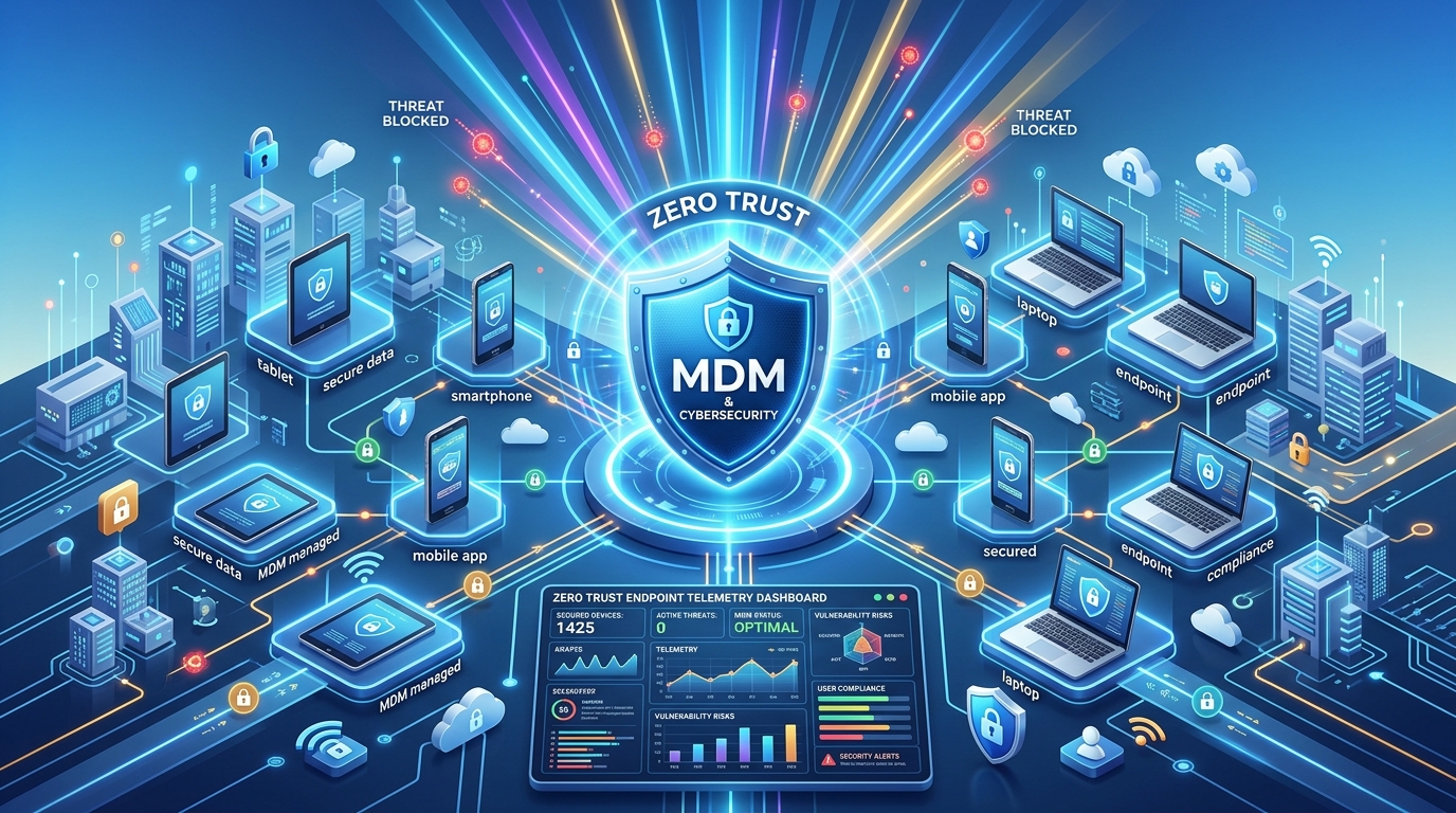 Enterprise Mobile Device Management MDM and Fleet Security